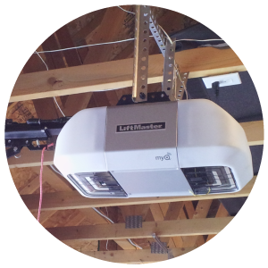 Overhead door installation in Winnipeg