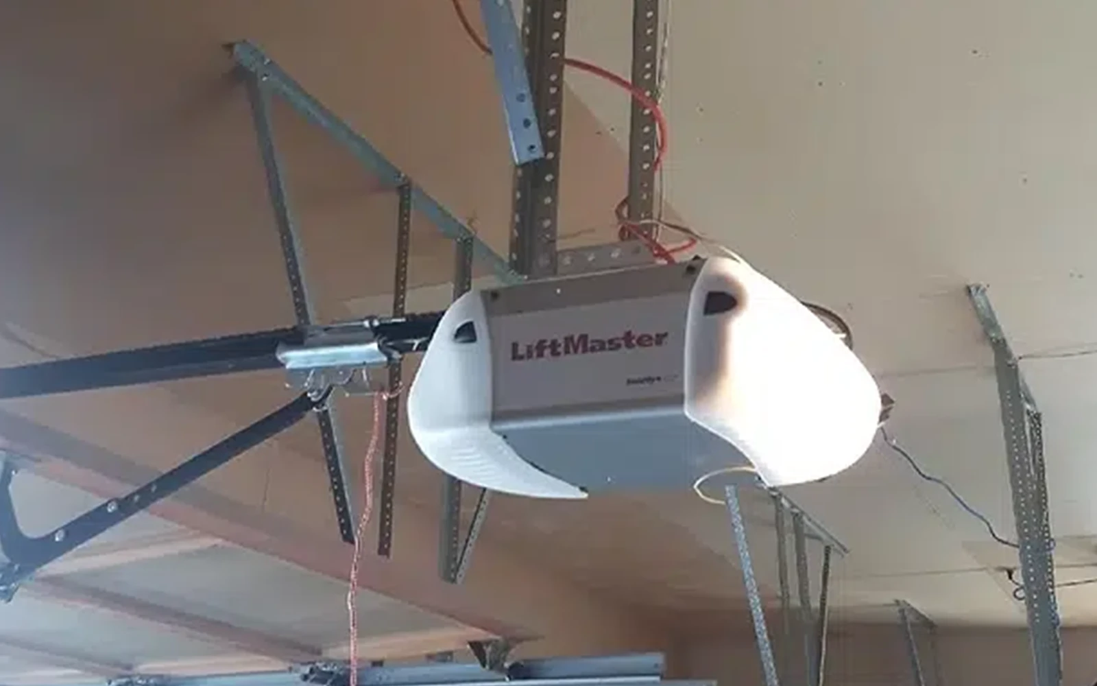A LiftMaster garage door opener recently installed